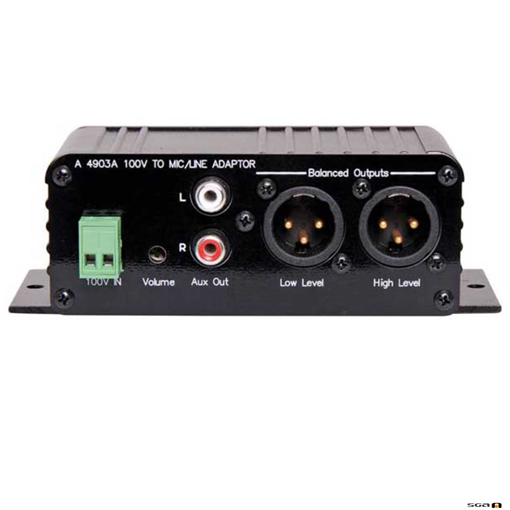 Redback A4903A 100V Line to Low Level Adapter.