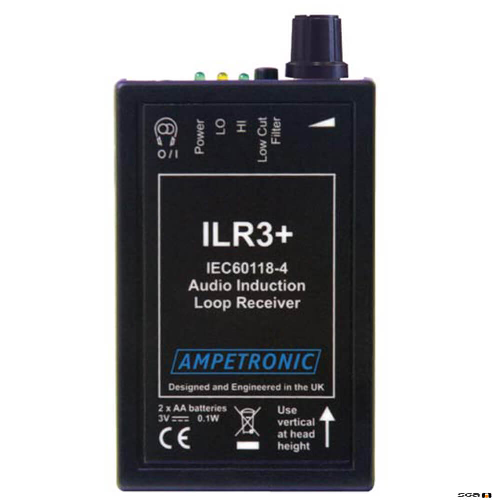Ampetronic ILR3+ Loop Receiver with Field Strength Indicators;