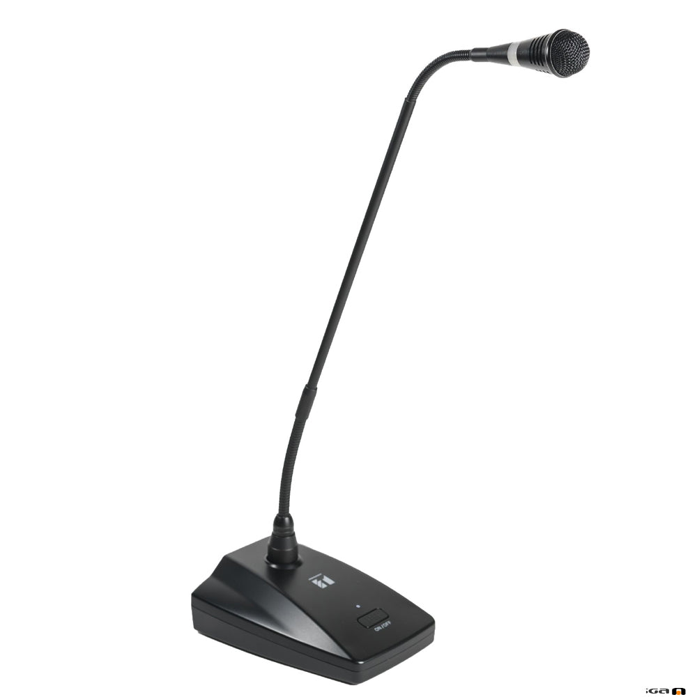 TOA EM-380XLR Desktop gooseneck condensor mic, cardioid, 418mm, 3m XLR-XLR cable