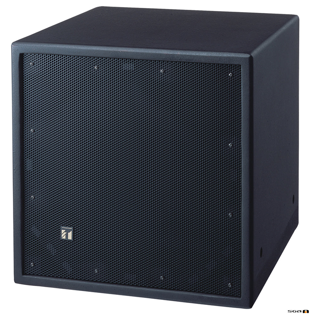 TOA FB120B 600W Black Passive Subwoofer, 8 Ohm, 40Hz-1.2kHz, 90-96dB