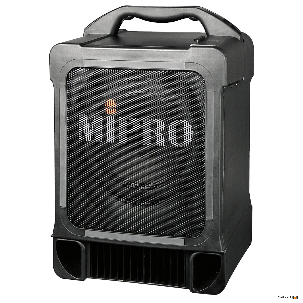 Mipro MA707 portable speaker with CD player, wheels and bluetooth
