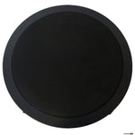 Australian Monitor QF8CSB Dual cone ceiling speaker, black baffle, 8 inch woofer. 100V Taps 15, 7.5, 3.75, 1.87 watts. 245mm cut-out.