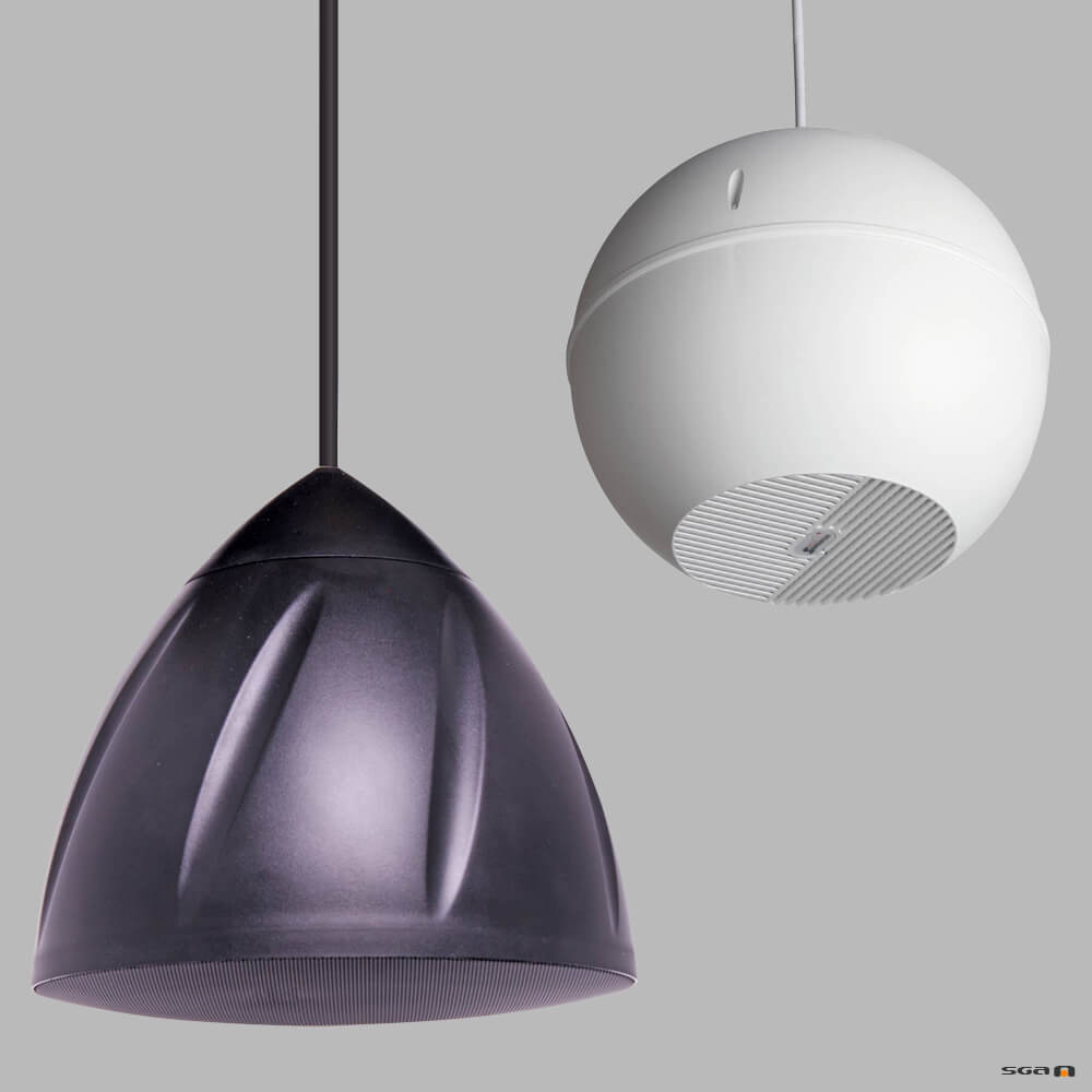 Pendant and Ball Speakers