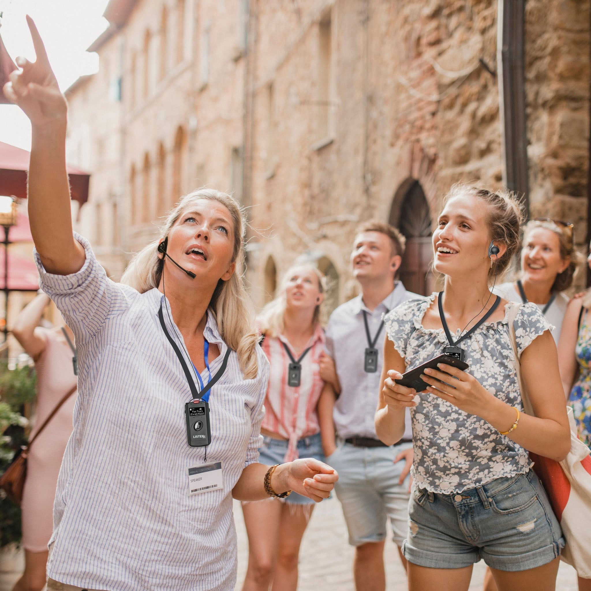 Tour Guide & Hearing Assist