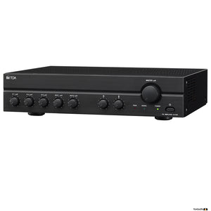 TOA A2120DT 120W Mixer Amplifier with tones, 100V line output.