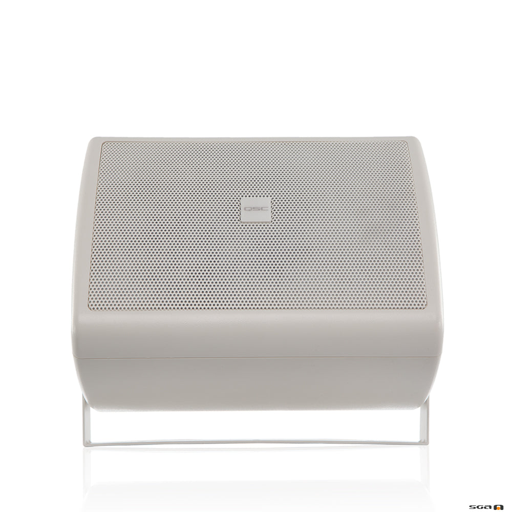 QSC AC-S4T 4.5インチ2ウェイサーフェススピーカー 2個セット QSC AC-S4T 4.5 inch 2-way Surface-mount Speaker - White (pair