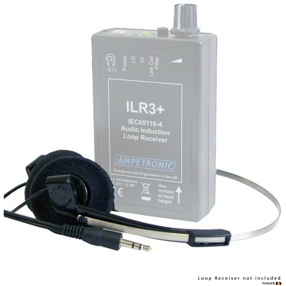 Ampetronic GD00001 Headphones suitable for ILR3 ILR3+ and FSM