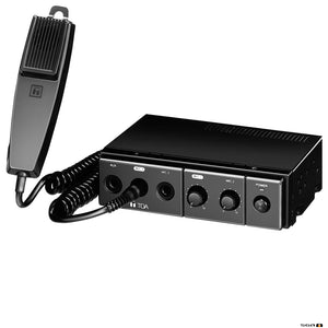 TOA CA130 30W Mobile PA Amplifier, 12V DC Power, includes microphone
