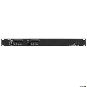 TOA DA250DH Class D Power Amplifier 2 x 250W 100V line 1RU High and 6.8kg weight