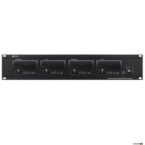 TOA DA500FH Class D Power Amplifier 4 x 500W 100V line 2RU High and 9kg weight