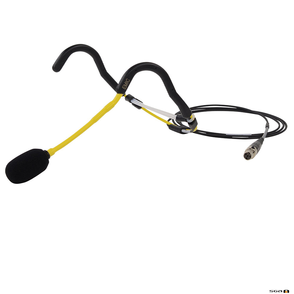 Fitness Audio EMic Headset yellow