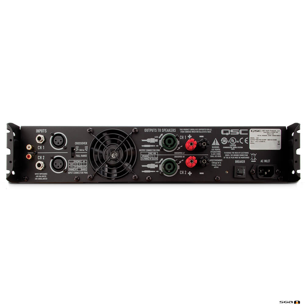 QSC GX5 Power Amplifier 500W - Soundgear Australia