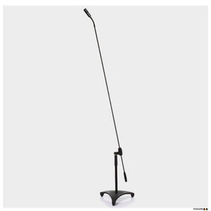 JTS JP-FGM62T Long gooseneck mic, carbon shaft, short stand, JS-22 premium condenser capsule for studio quantity sound