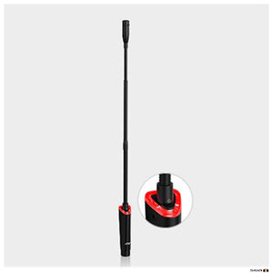 JP-GM5218SW 18" gooseneck professional mic, supercardioid, 3-pin XLR,  ON/OFF switch and LED indicator gives confidence to speaker.