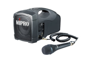 Mipro portable PA speaker system with speaker and microphone 