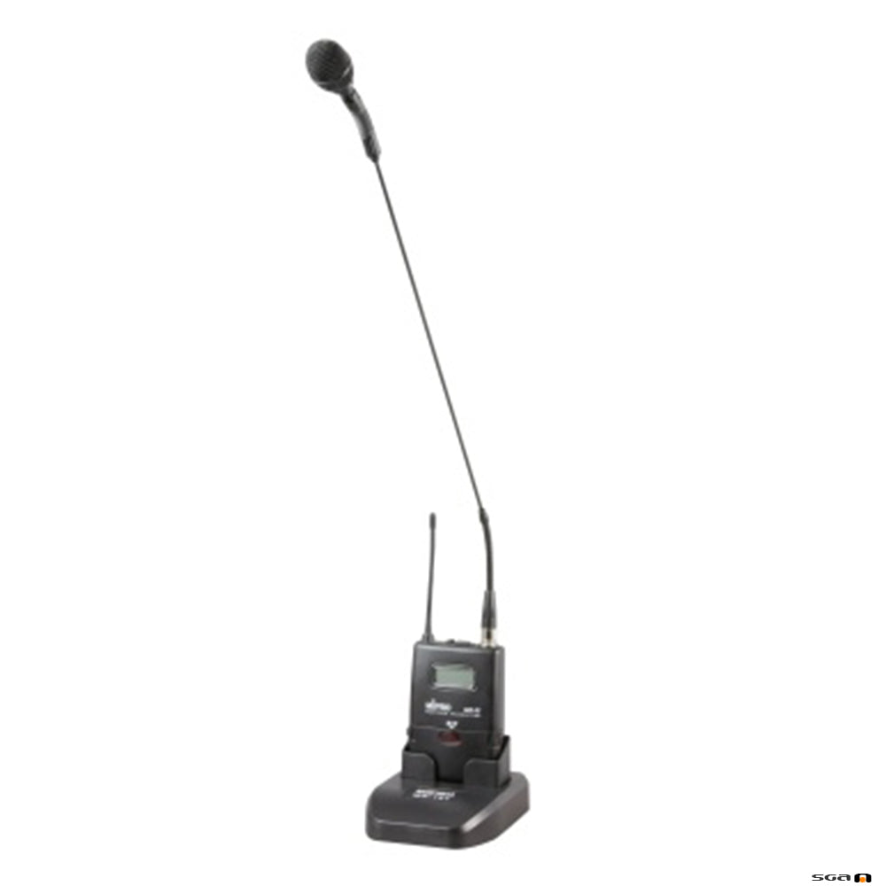 Mipro MD101 is a holder base.  Shown with Bodypack Transmitter and MM-202