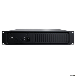 Black audio amplifier