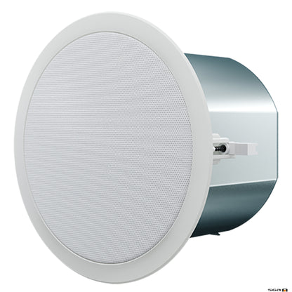 Ceiling speaker with white grille 
