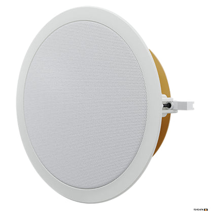 Ceiling speaker with white grille 