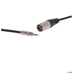 Redback P0766 1m XLR Male To Stereo 3.5mm Plug