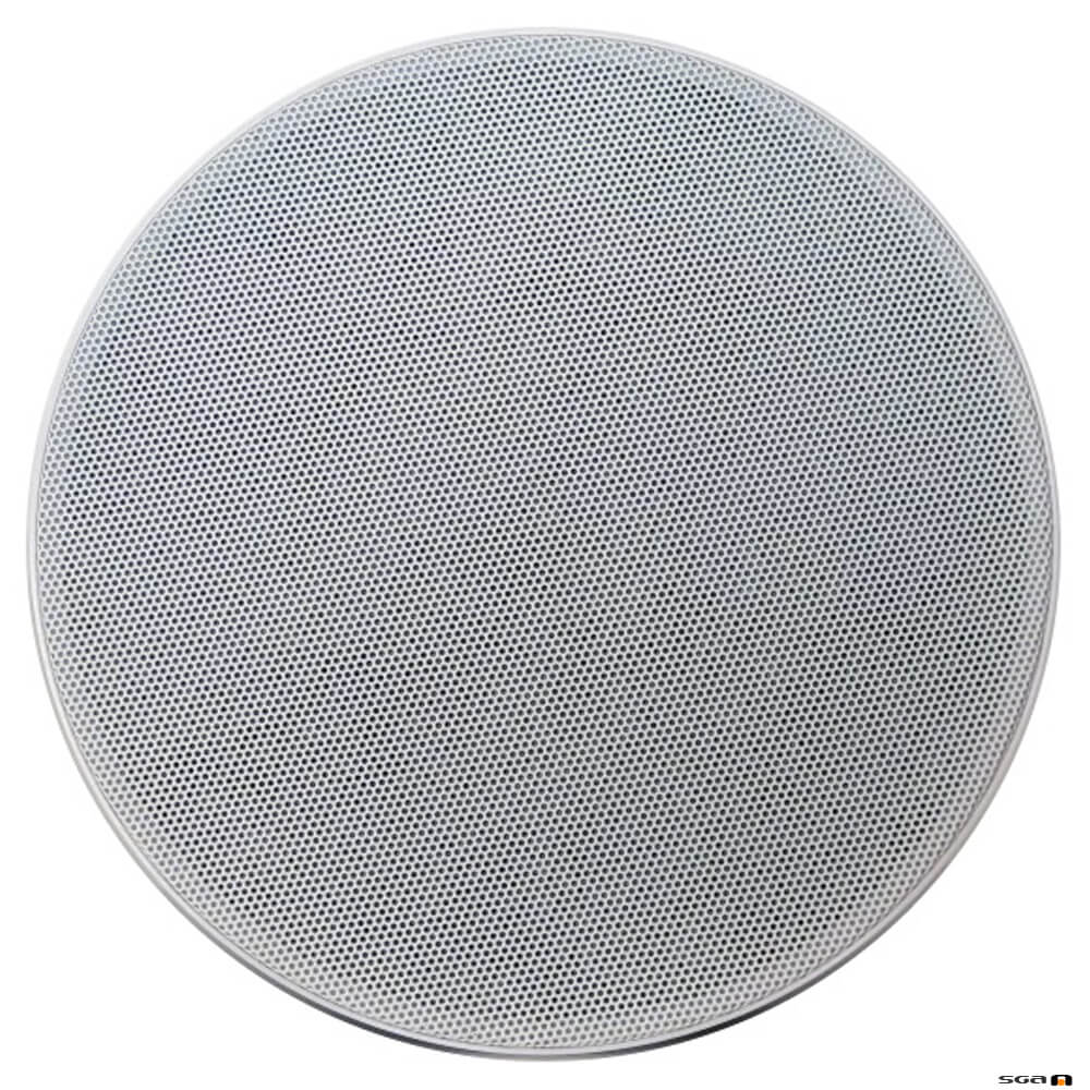 Australian Monitor QFC6CS 2 way coaxial ceiling speaker, 6 inch woofer & 25mm tweeter. 100V Taps 20, 10, 5, 2.5 watts. 208mm cut-out.