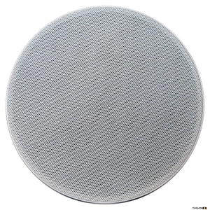 Australian Monitor QFC8CS 2 way coaxial ceiling speaker, 8 inch woofer & 25mm tweeter. 100V Taps 30, 15, 7.5, 3.75 watts. 248mm cut-out.