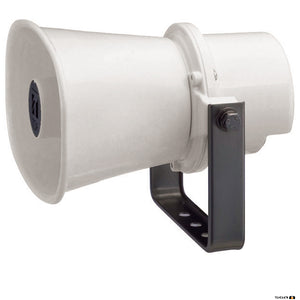 TOA SC610M 10W Paging Horn Speaker (IP65), 315Hz-12.5kHz, 110db SPL @ 1W/1m, 100V line
