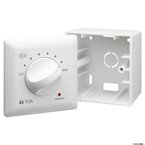 white TOA attenuator volume control