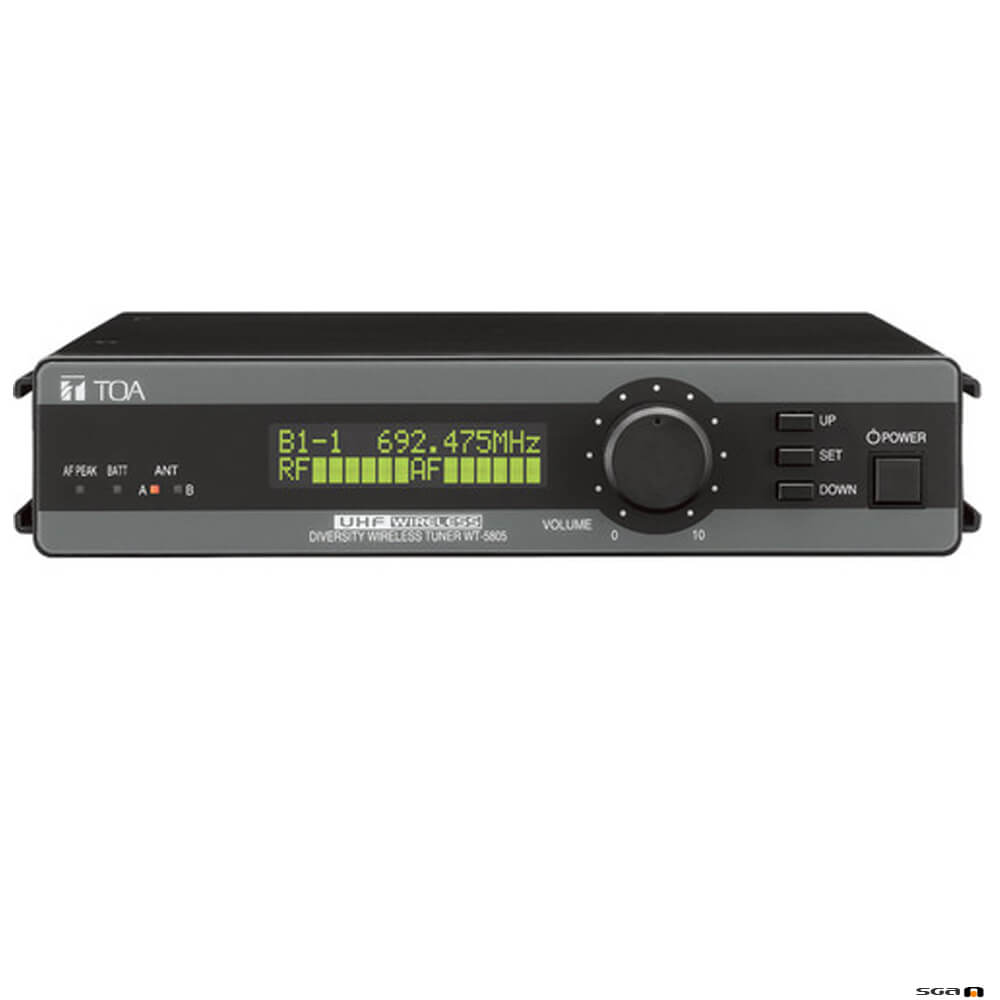 TOA WT5805F01AS Wireless Microphone Receiver - Soundgear Australia