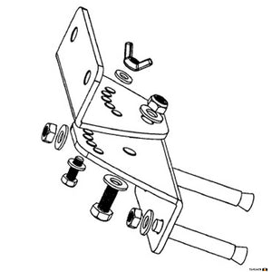 Australian Monitor XR10-12UB Universal Wall Bracket Kit