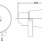 Bosch BCS-HS10E Horn Speaker diagram