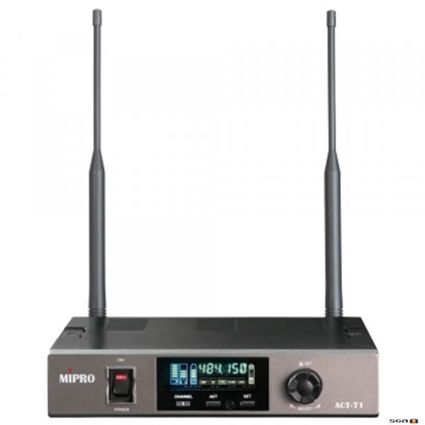 MIPRO ACT71 Single Channel Wideband Diversity Receiver.