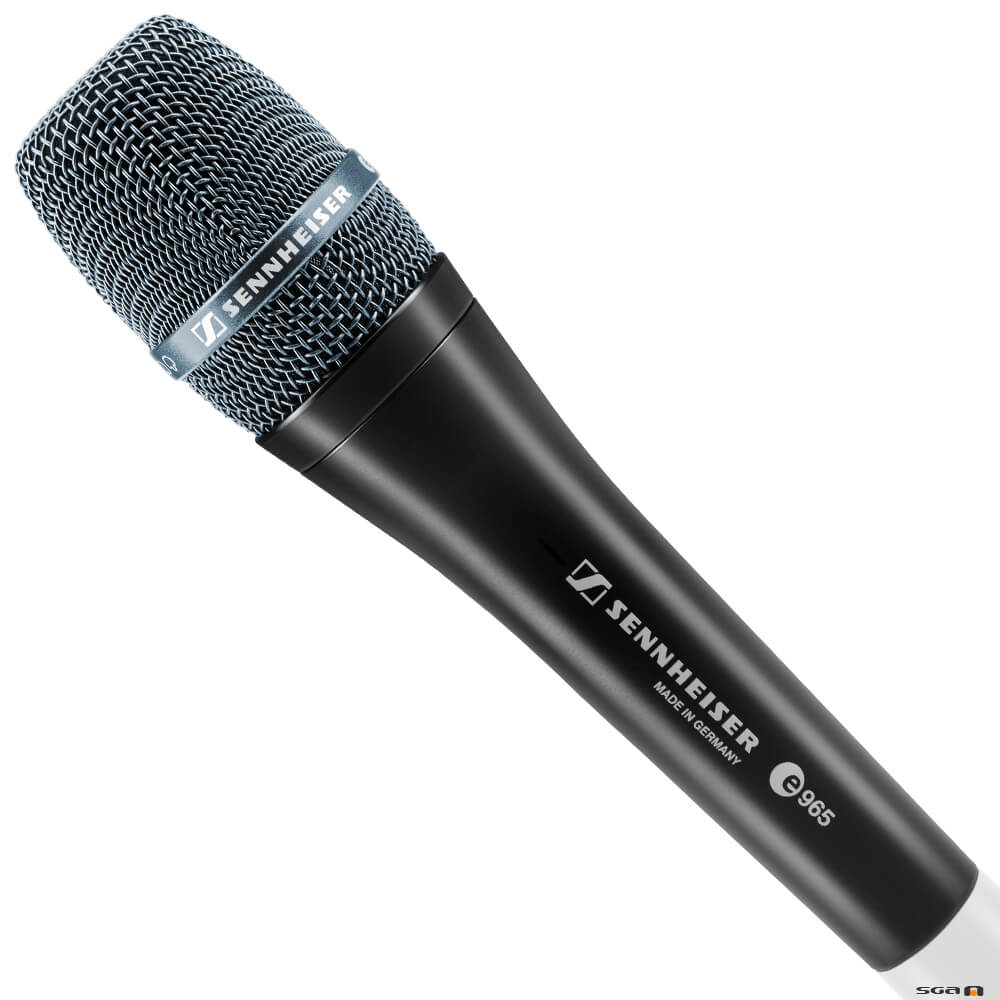 Sennheiser e965 High-end flagship condenser microphone with the sensitivity of a studio condenser, but tough enough for the stage.