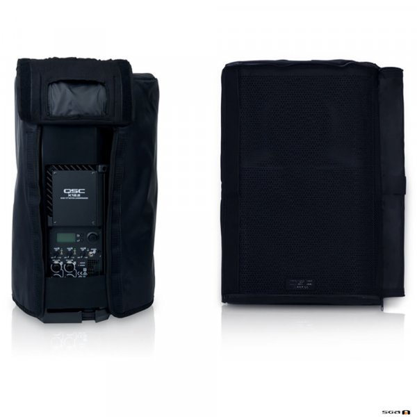 QSC K12.2  and K12 series Nylon/mesh waterproof cover for deluge protection.