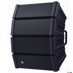 TOA HX5B 600W Blk Variable Dispersion Speaker, Bass Reflex, 8 Ohm, 70Hz-20kHz, 96-99dB