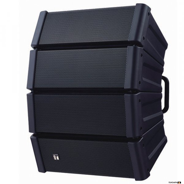 TOA HX5B 600W Blk Variable Dispersion Speaker, Bass Reflex, 8 Ohm, 70Hz-20kHz, 96-99dB