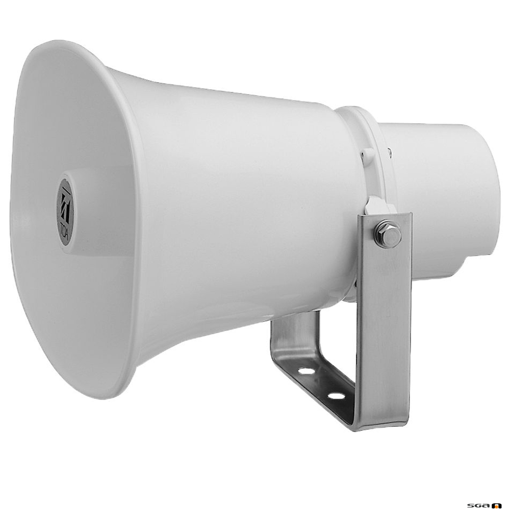 TOA SCP620P 20W Powered Horn Speaker (IP65), 250Hz-10kHz, 113db SPL @ 1W/1m, 12VDC