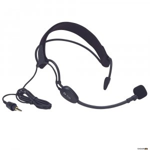 TOA WH4000A Aerobics Style Headset for TOA Beltpack Transmitter, uni-directional.