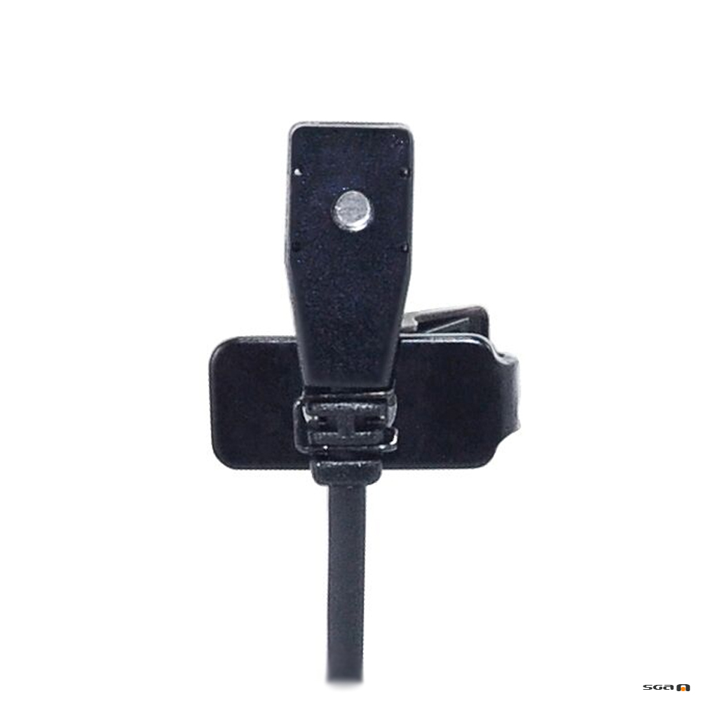 Parallel Audio LP520 Professional slimline electret lapel mic, comes with lapel clip, windsock and TA4F termination for connection to Parallel Audio bodypack transmitters