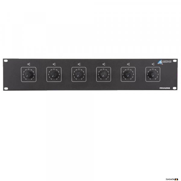 Australian Monitor RMA256 Rack Mount Volume Control with 6 x 25W for multiple zones