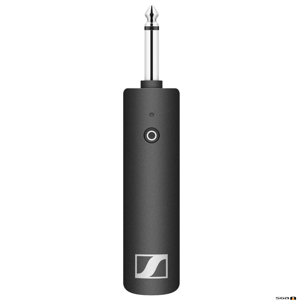 Sennheiser XSW-D Wireless Digital Instrument TX with 6.3mm Jack and charging cable.