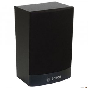 Bosch LB1-UW06V-D Black cabinet loudspeaker w/ volume