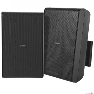 Bosch LB20-PC60-8D black cabinet speaker, IP54 weather resistant,