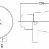 Bosch BCS-HS10E Horn Speaker diagram