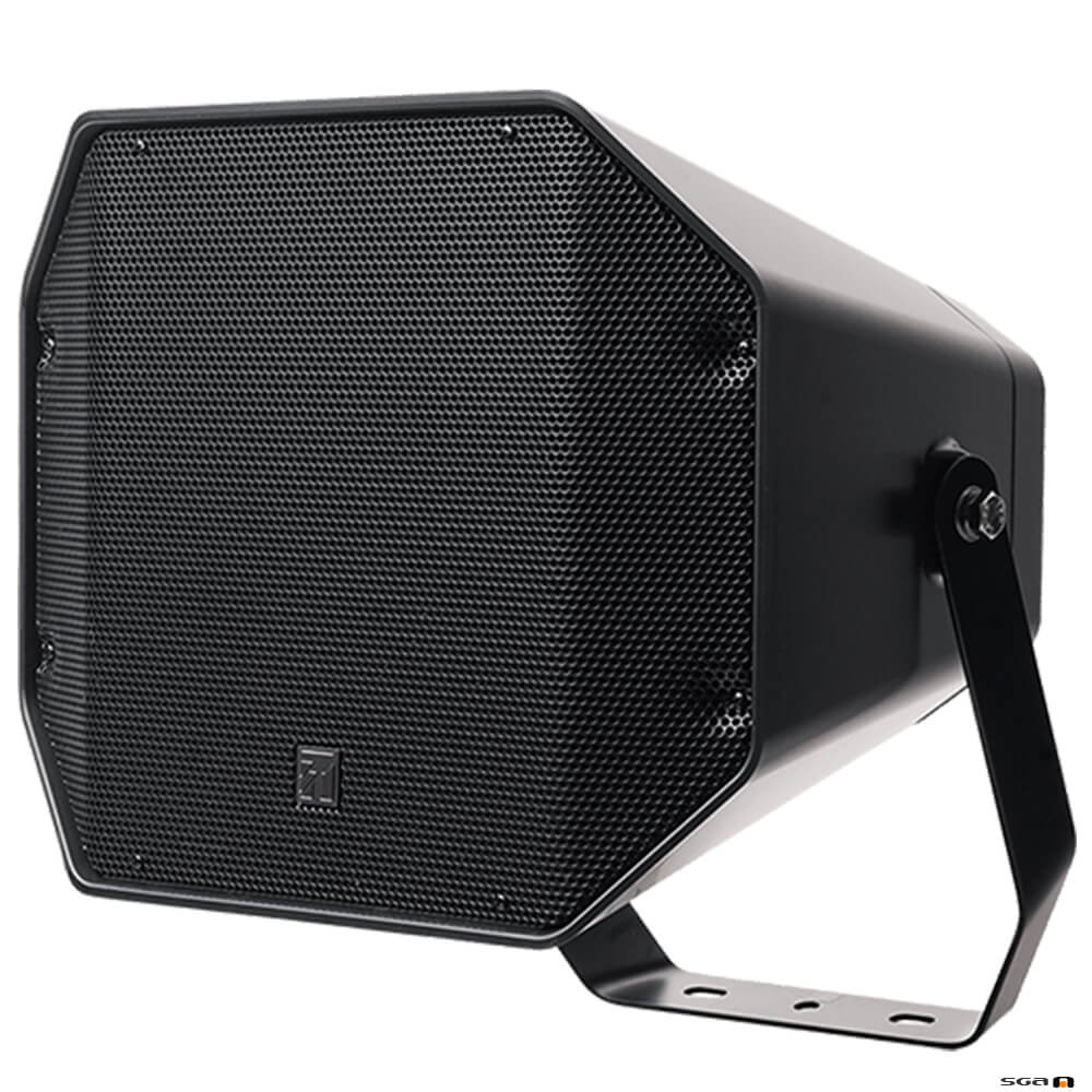 TOA CS760B Full Range Music Horn Speaker with wall mount bracket, black