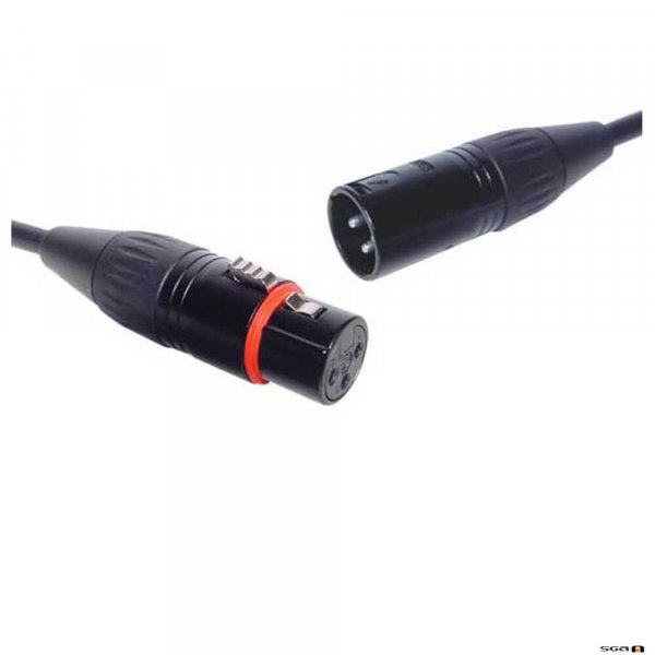 Redback P0729 3m 3 Pin Male XLR To Female XLR Microphone Cable