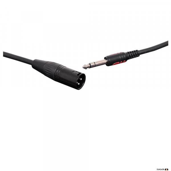 P0760 10m 3 Pin Male XLR To 6.35mm Jack TRS Microphone Cable