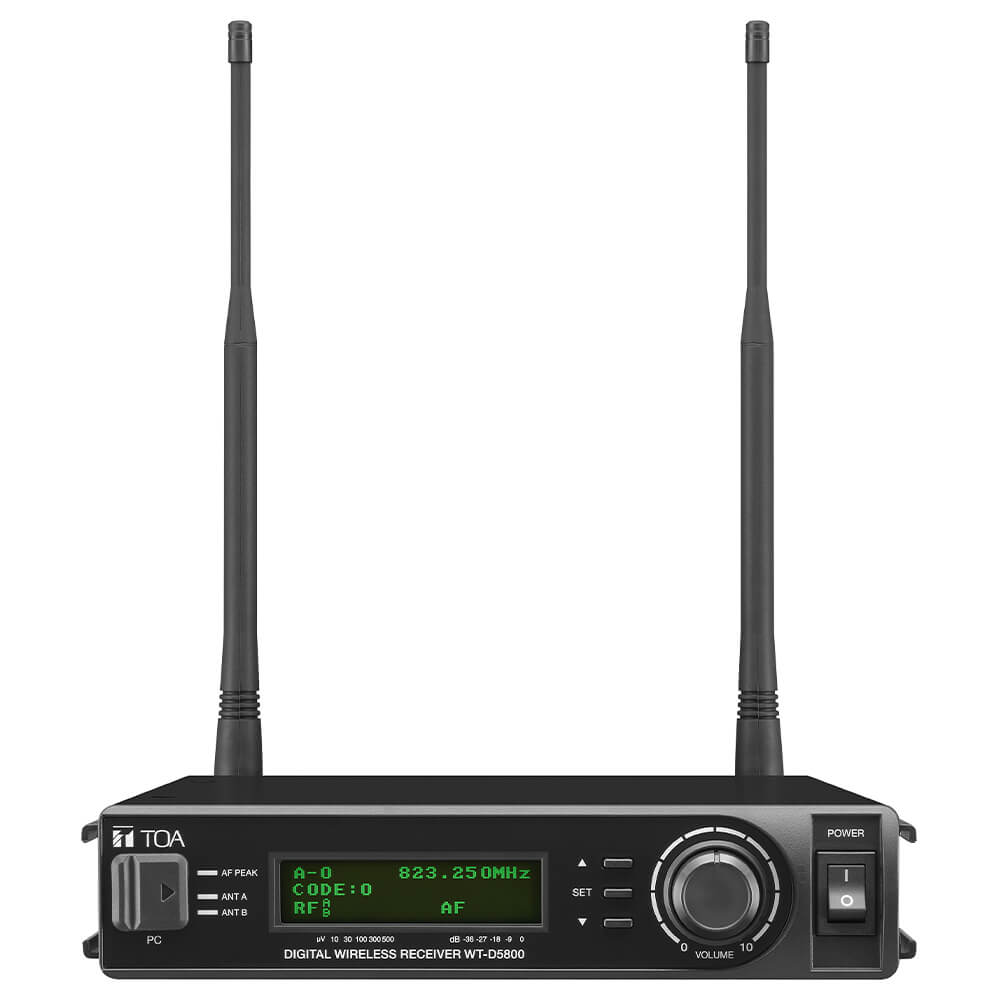 TOA WTD5800P Digital UHF Wireless Receiver 160 Selectable Channels
