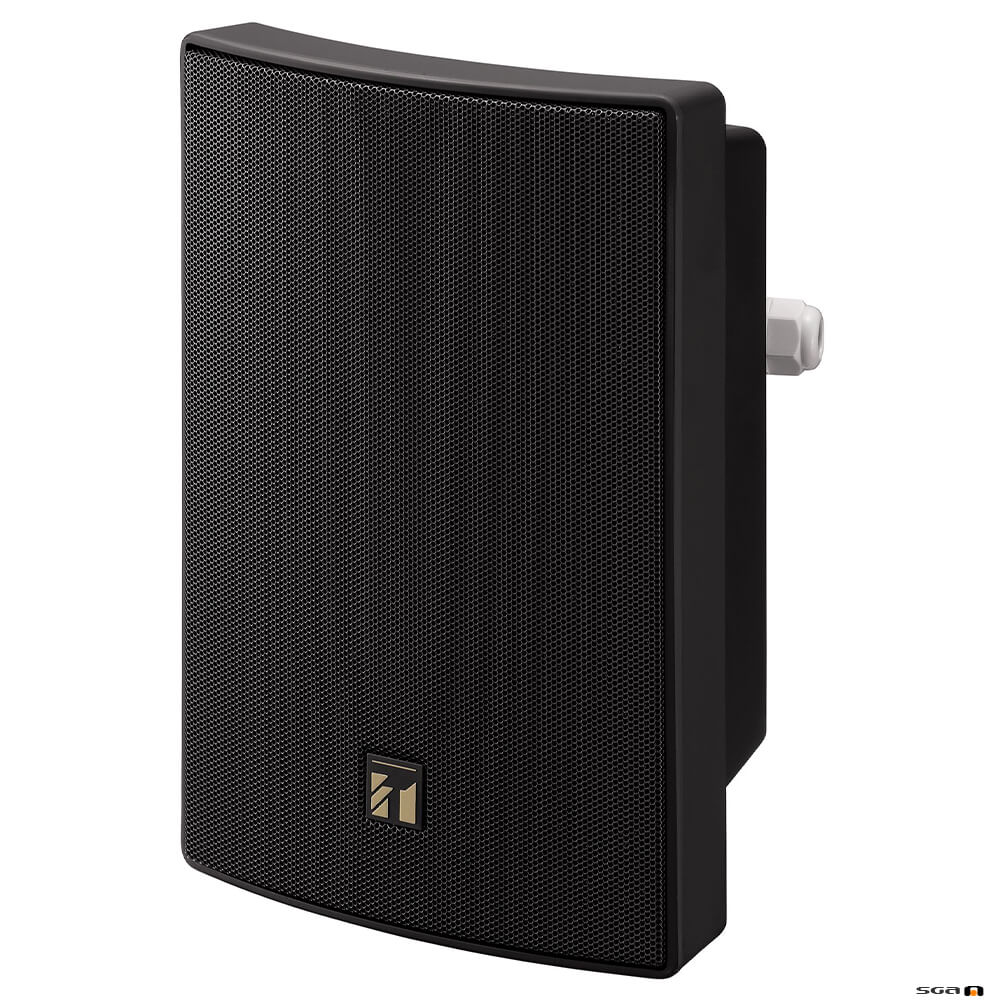 TOA BS1015BSB 15 Watt Black Speaker, 2-way Bass Reflex