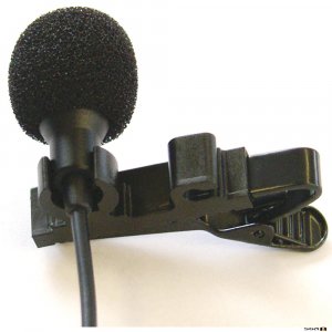 Ampetronic EM-1.2 Tie Clip Style Microphone EM-1.2